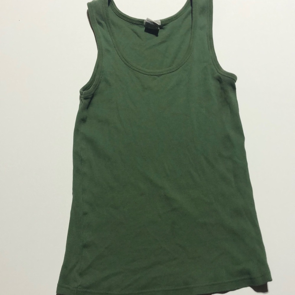 army green old navy tank top